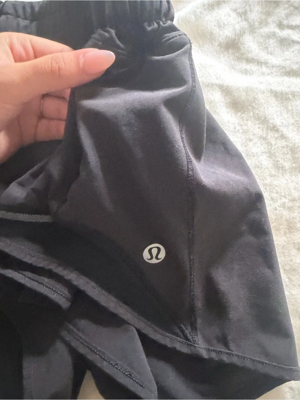lululemon athletica Black Women's Running Shorts